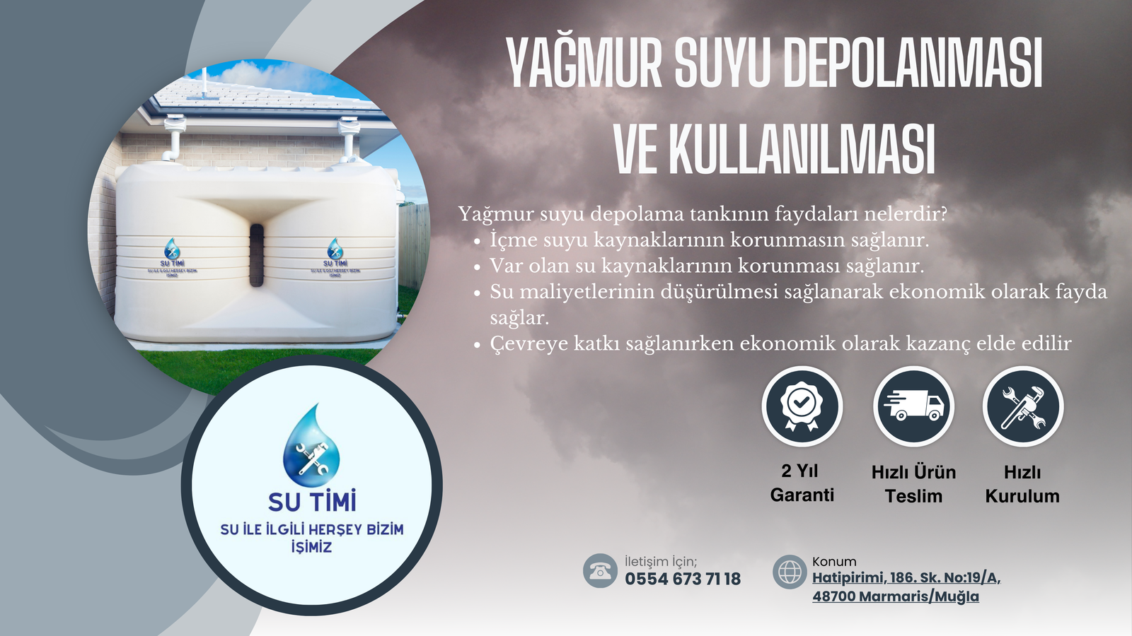 Yağmur Suyu Depolanması Ve Kullanılması