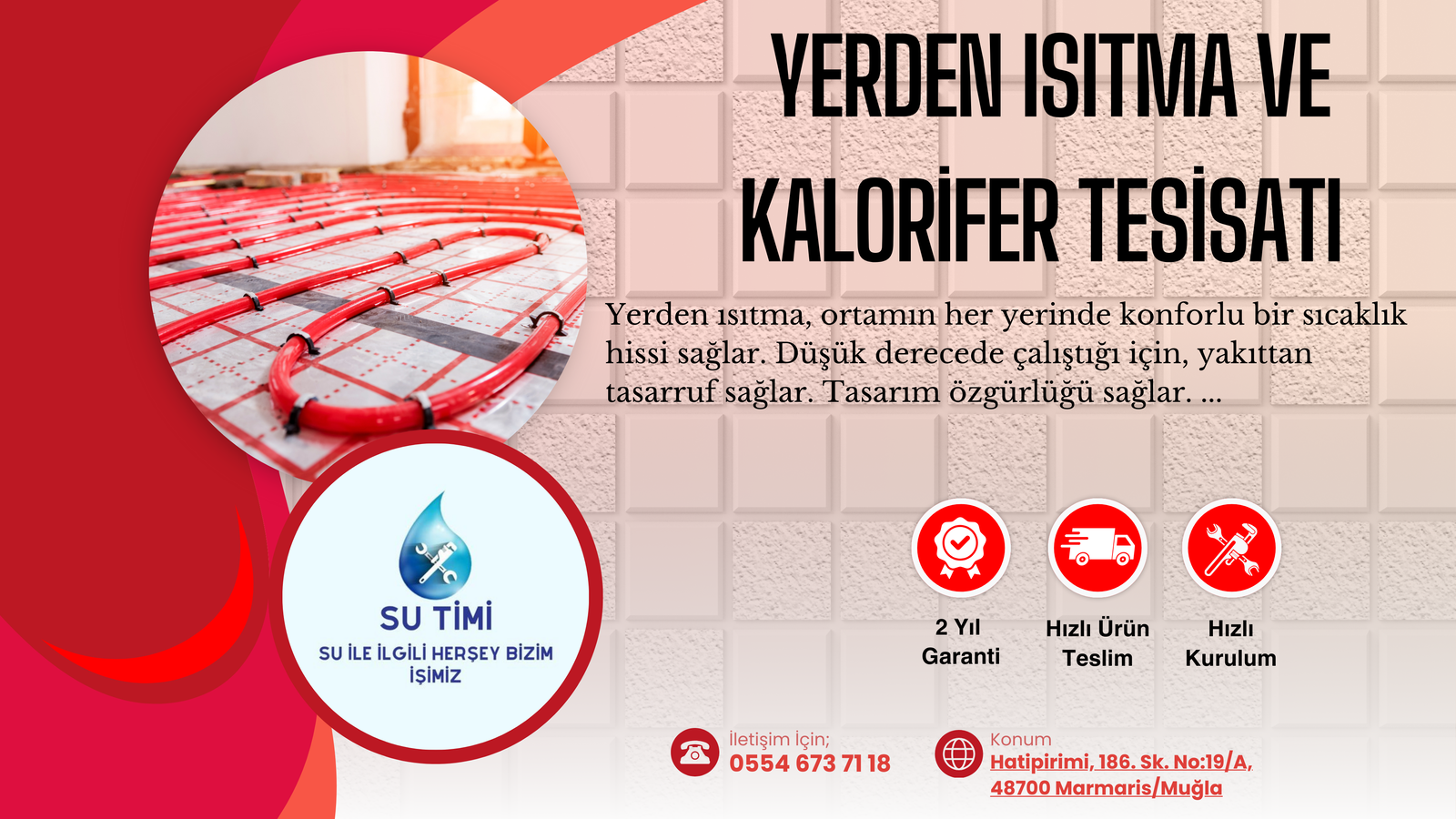 Yerden Isıtma Ve Kalorifer Tesisatı